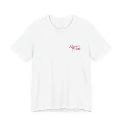 Pink Surfboard Graphic T-Shirt Women 
