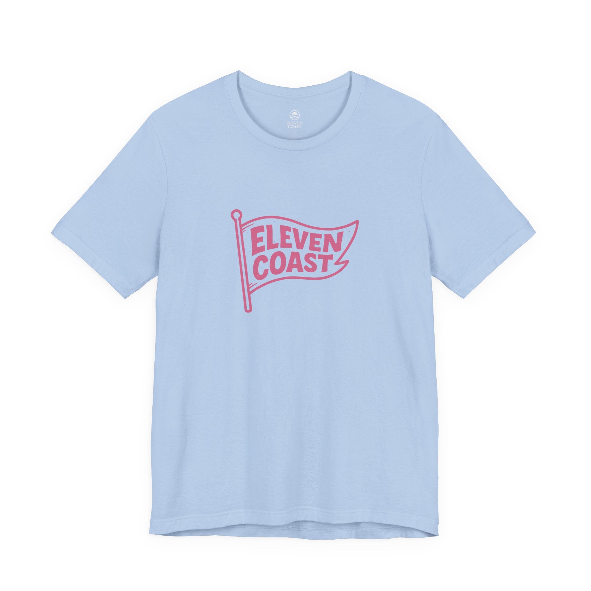 Men's Vintage Flag T-Shirt Pop Pink 