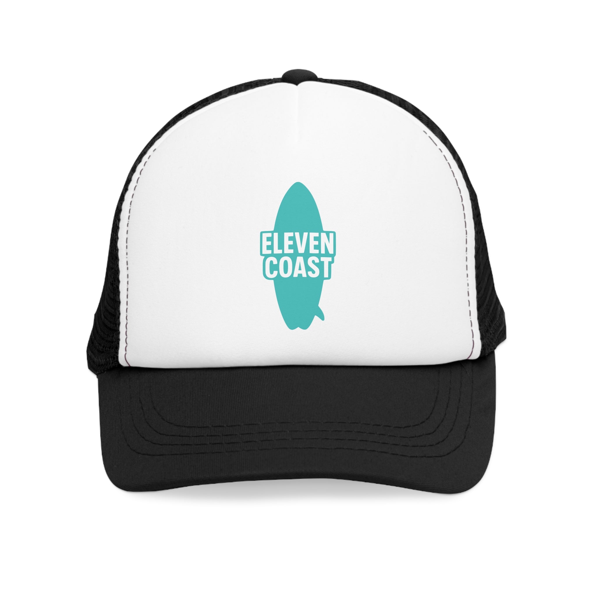 Men's Mint Aqua Surfboard Cap #en:color_black,fr:couleur_noir