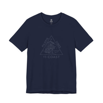 Men's Navy Pilotis Badge T-Shirt 