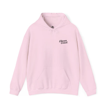 Men's Hoodie Cursive Signature Black 