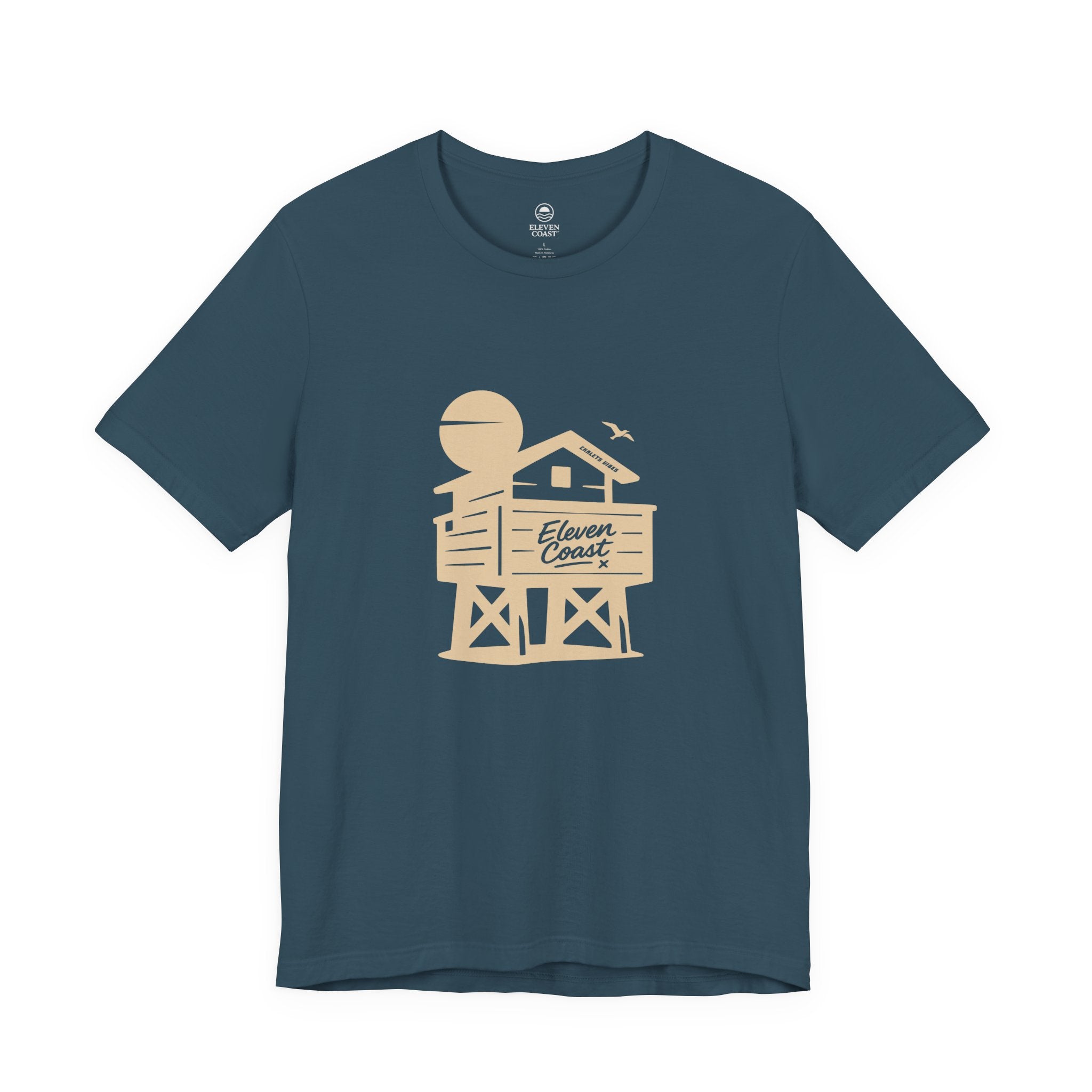 Beach Chalet T-Shirt Women Sand Beige 
