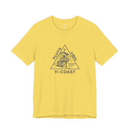 Men's Navy Pilotis Badge T-Shirt 