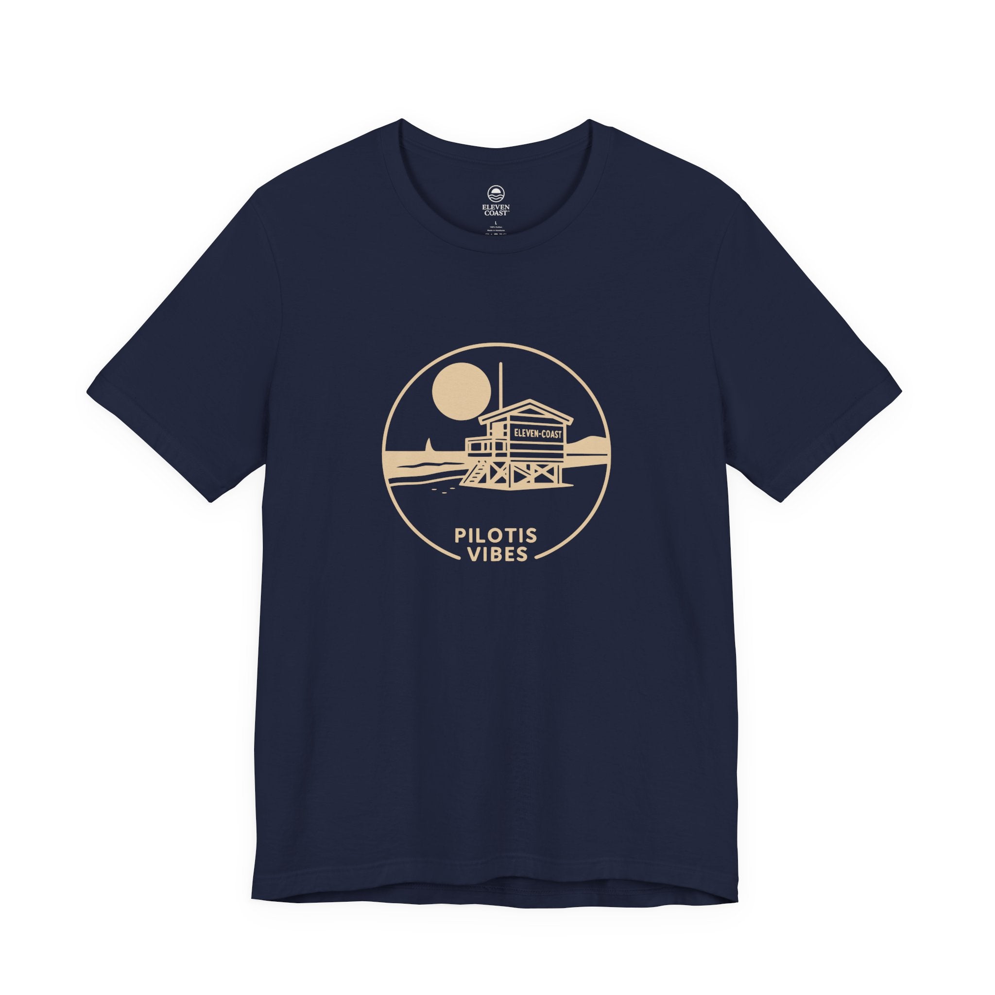 Men's Stilt Hut T-Shirt Pilotis Vibes 