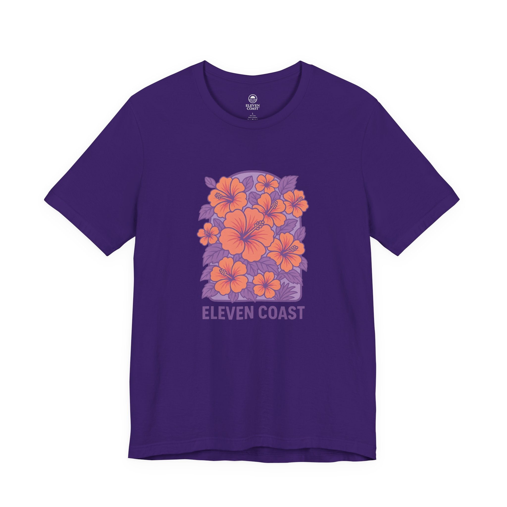 Lavender Floral T-Shirt For Women 