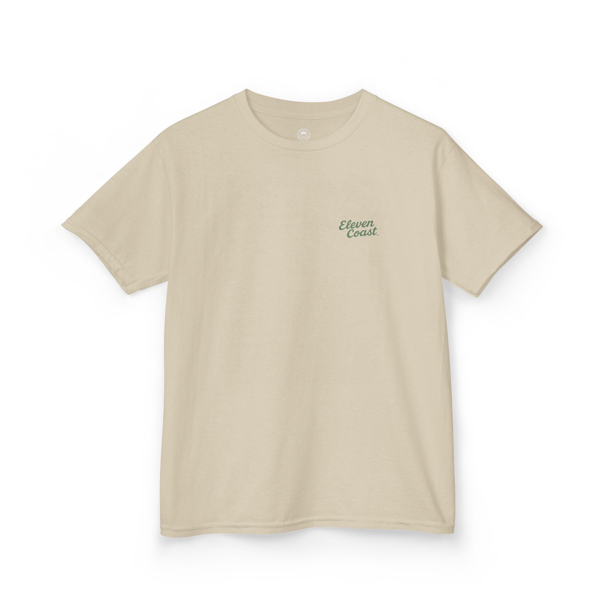 Kids Cactus Green Script Top #en:color_sand,fr:couleur_sable