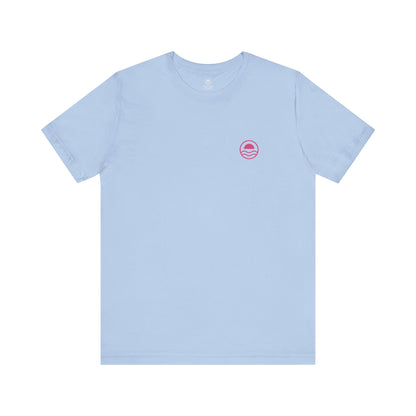 Men’s Hibiscus Floral T-Shirt Pink 