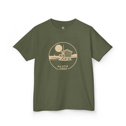 Kids Pilotis Vibes Sand Beige Tee 