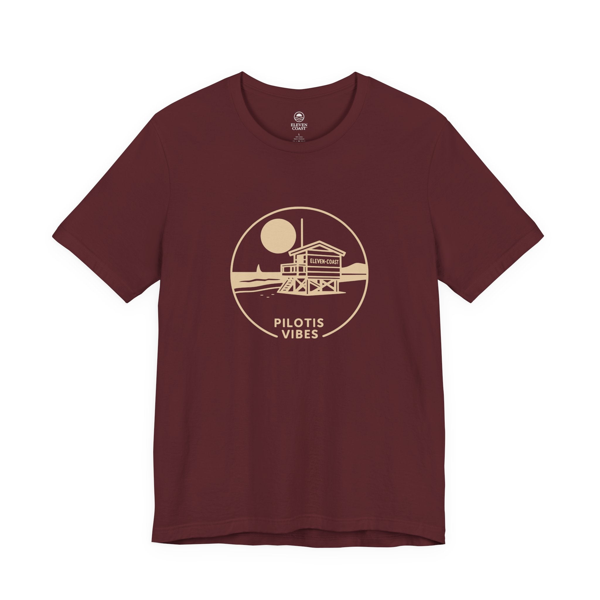 Men's Stilt Hut T-Shirt Pilotis Vibes 