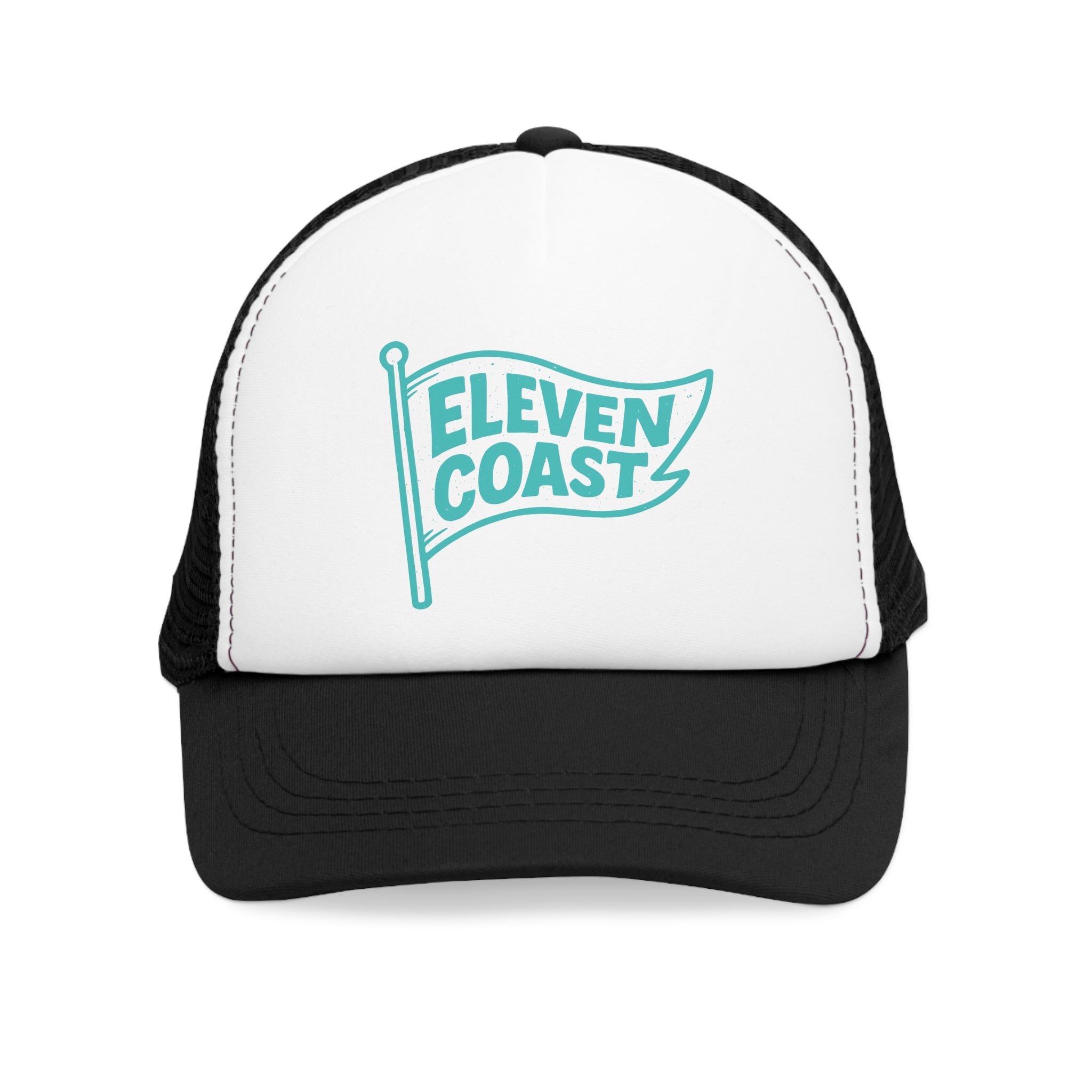 Mint Aqua Flag Caps For Men #en:color_black,fr:couleur_noir