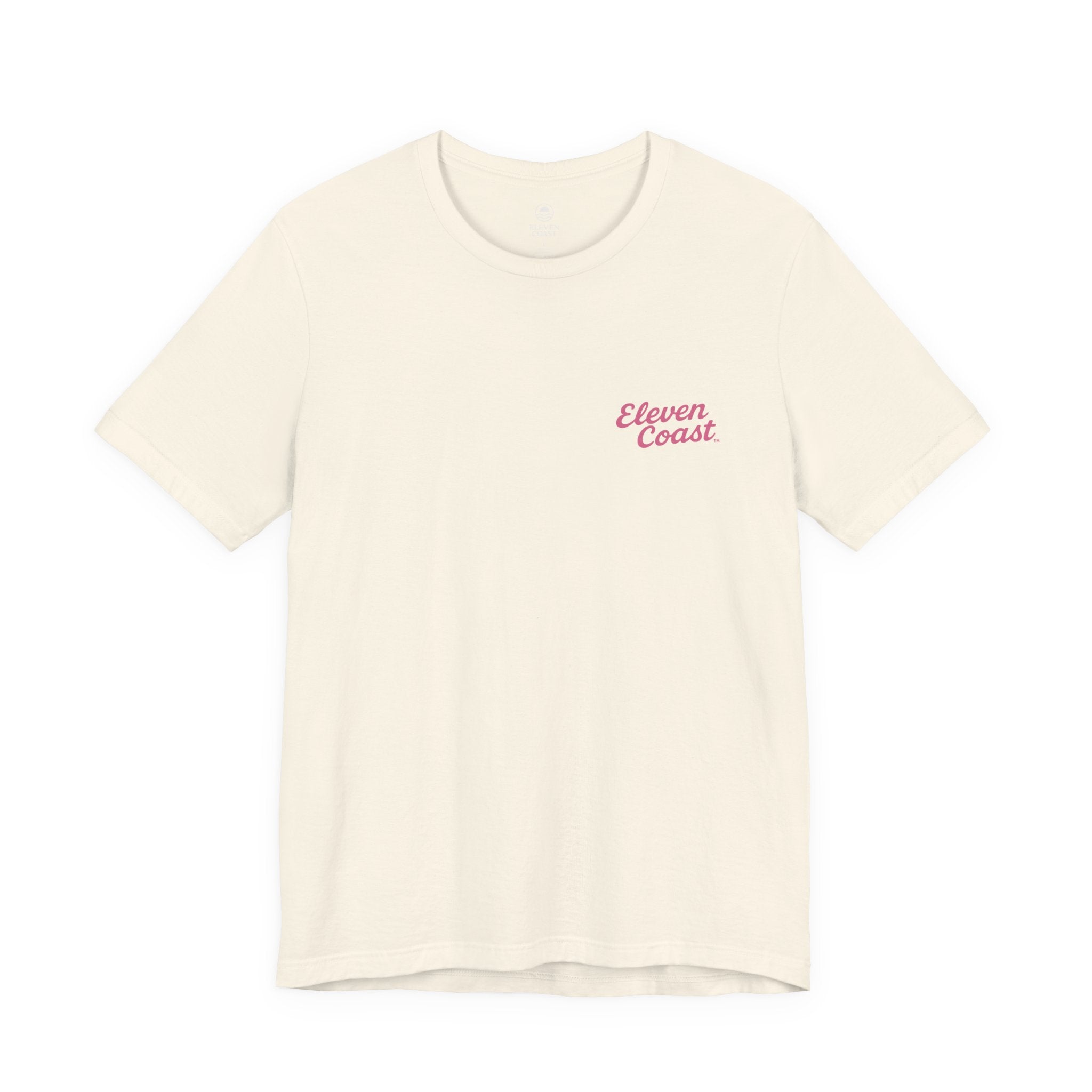 Pink Surfboard Graphic T-Shirt Women 