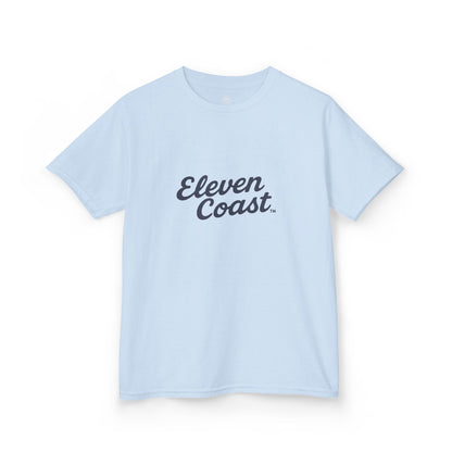 Kids Navy Script Logo Tee 
