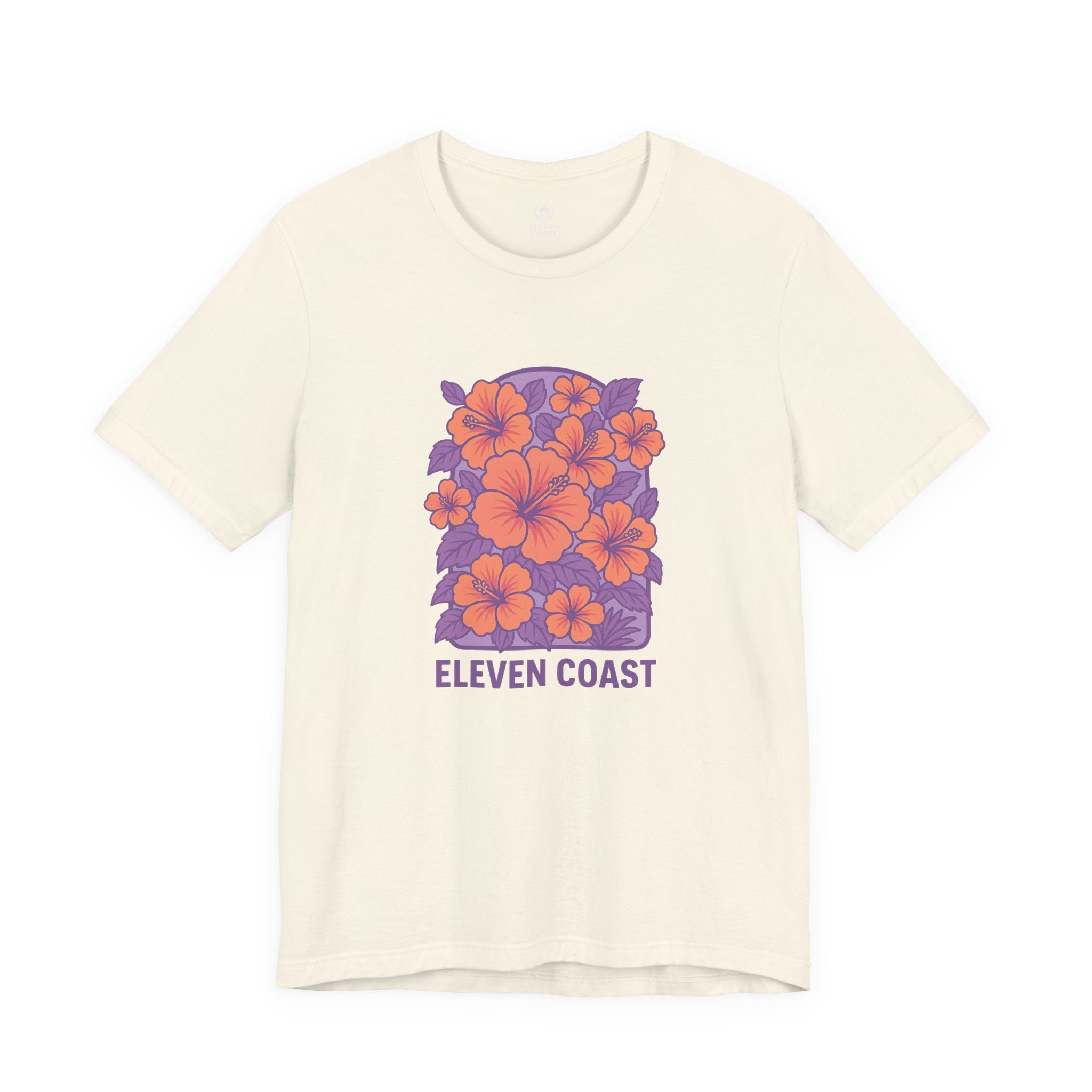 Lavender Floral T-Shirt For Women #en:color_natural,fr:couleur_naturel