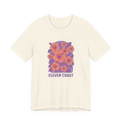 Lavender Floral T-Shirt For Women 