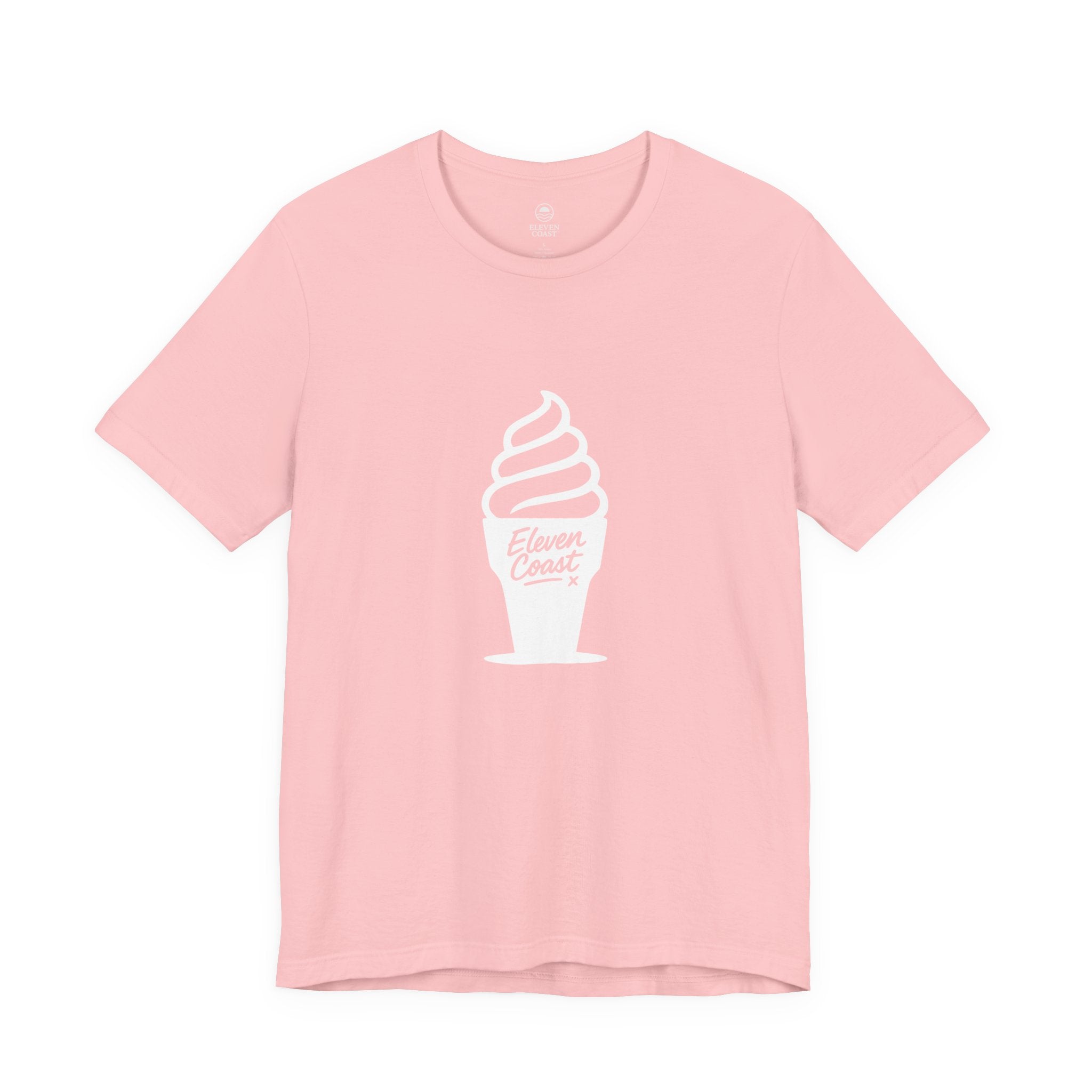 Men's White Ice Cream Cone T-Shirt 