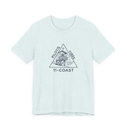 Pilotis Vibes Women Navy T-Shirt Badge 