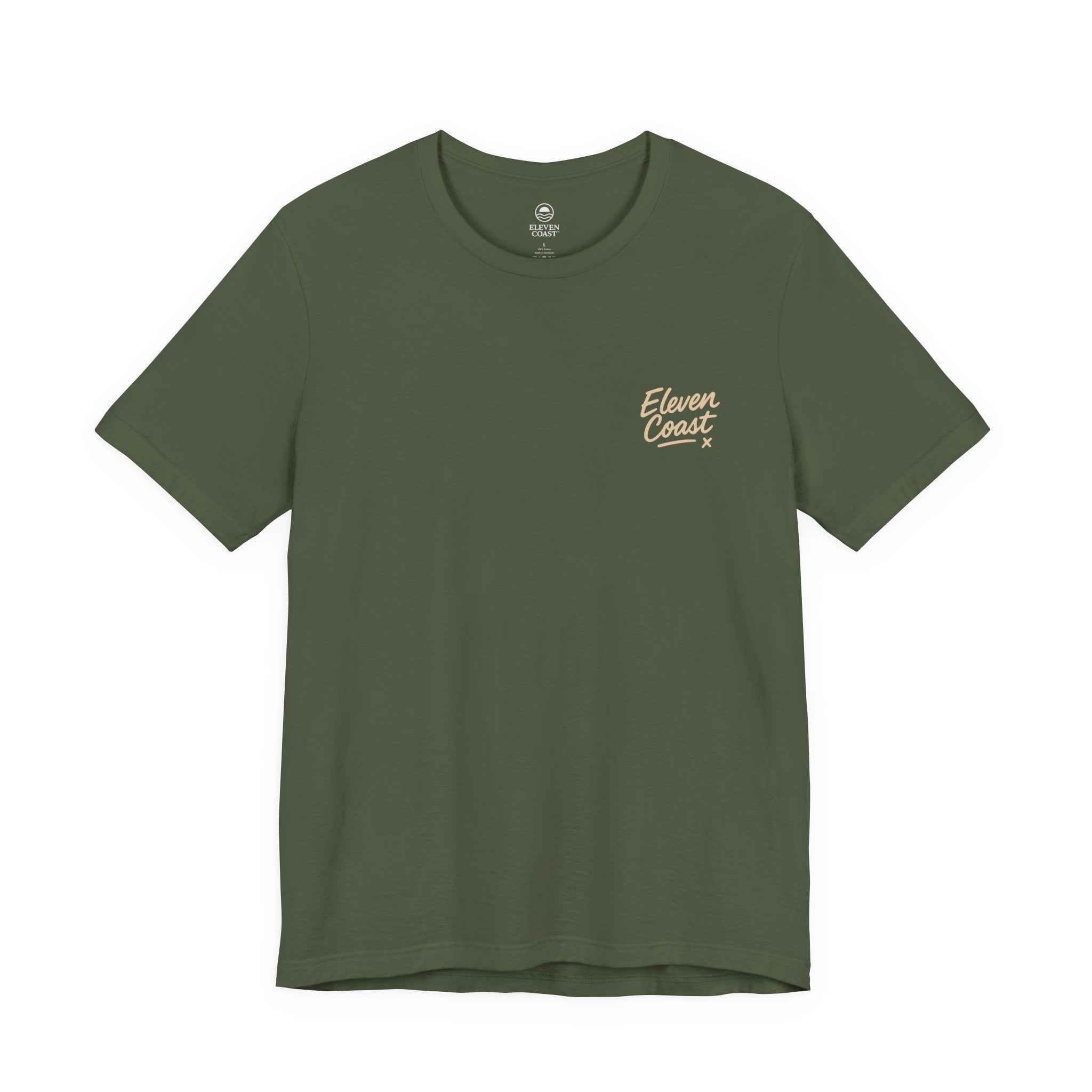 Sand Beige Logo T-Shirt For Men 