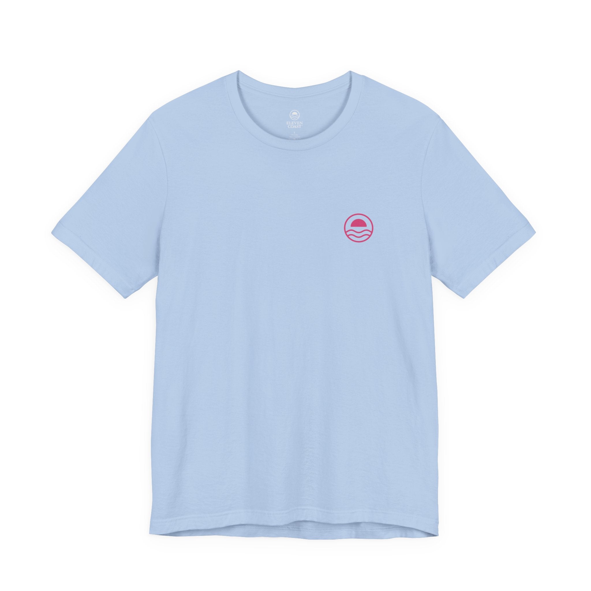Heron Sunset T-Shirt For Men Pink 