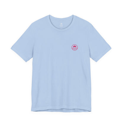 Heron Sunset T-Shirt For Men Pink 