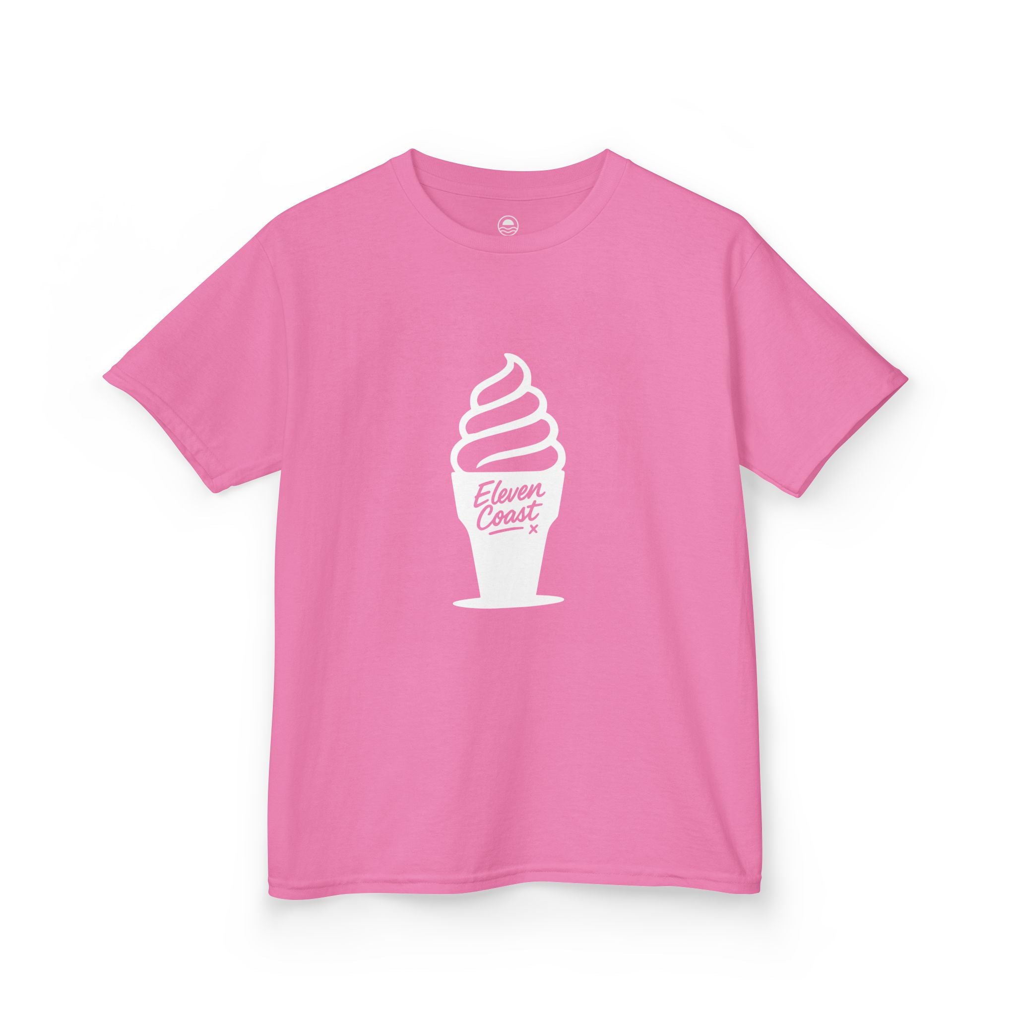 Kids Soft-Serve Ice Cream Tee White #en:color_azalea,fr:couleur_azalee