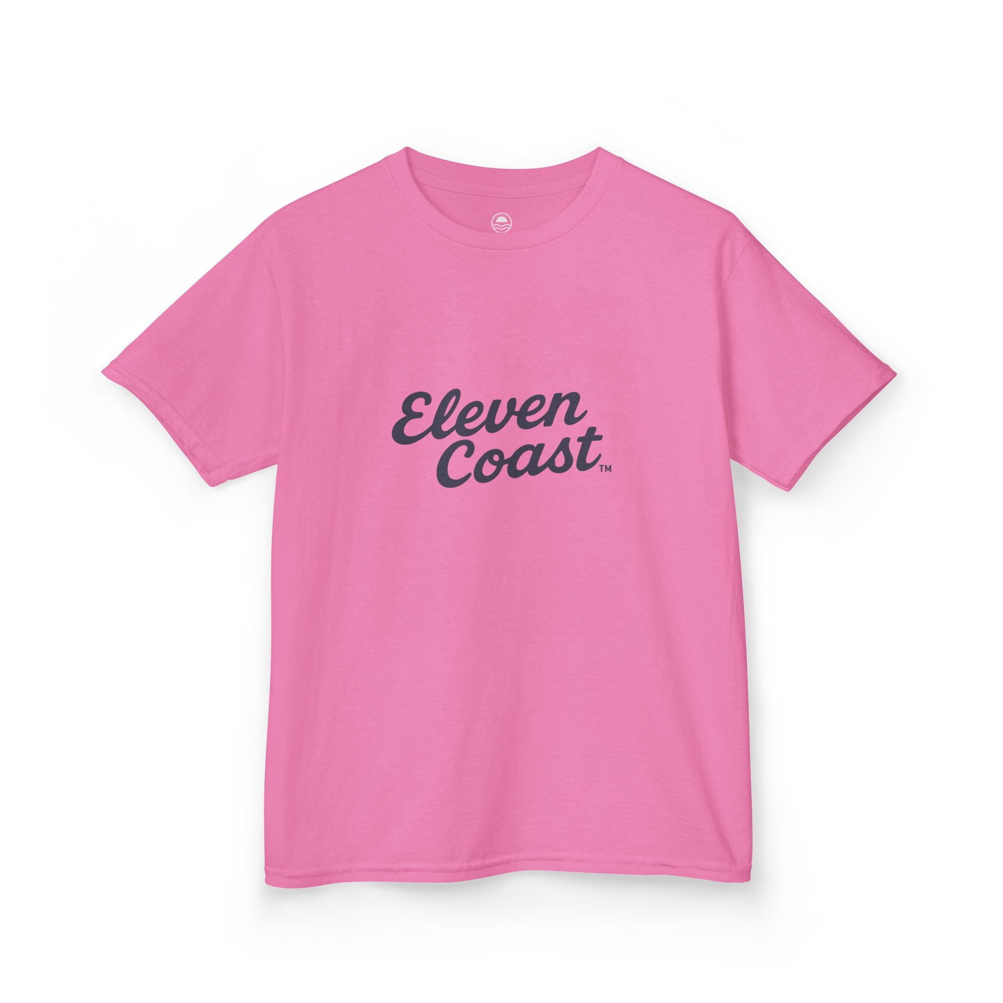 Kids Navy Script Logo Tee 