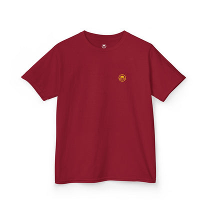Kids Floral Hibiscus Tee Lemon Zest 