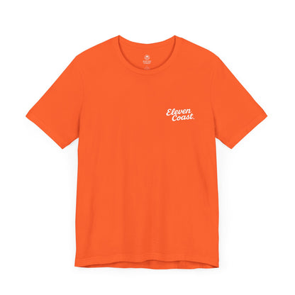 Men's Beach Chalet T-Shirt White Design 