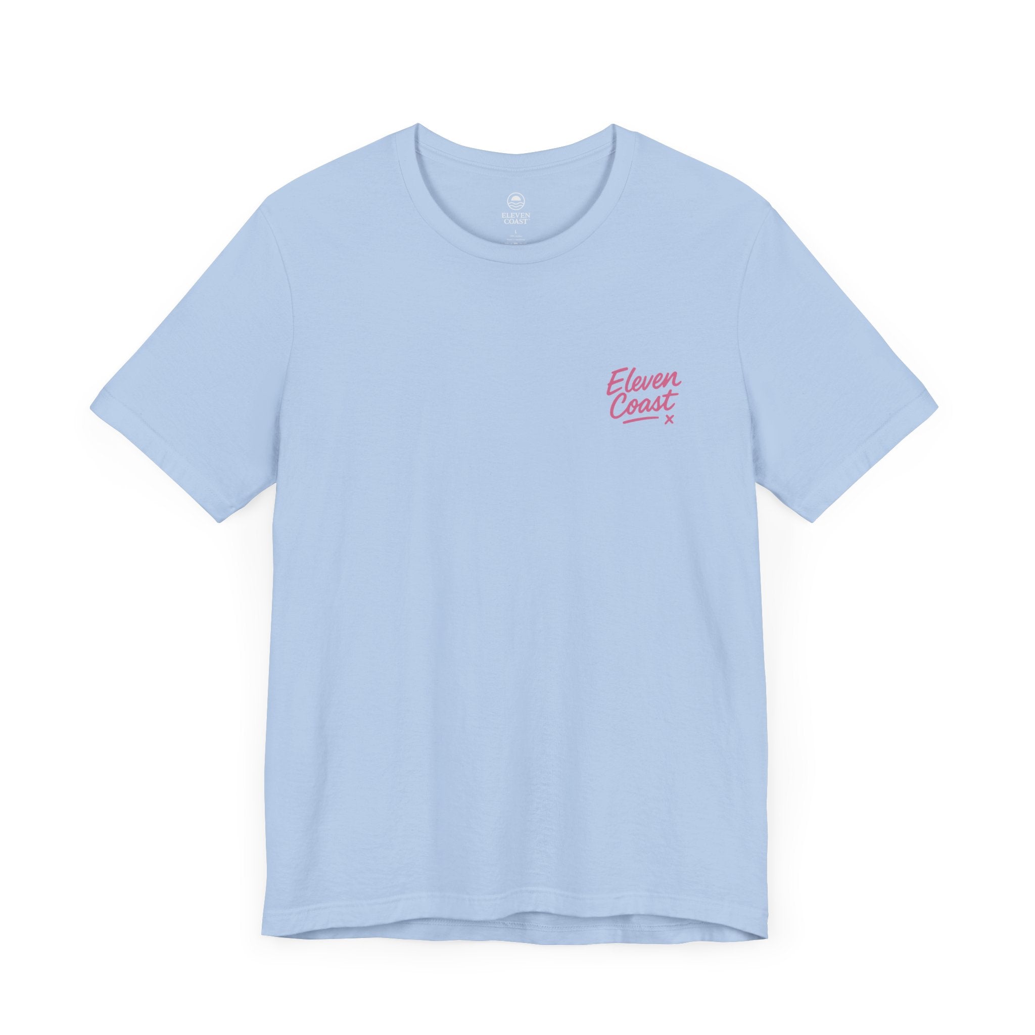 Men's Pop Pink Farniente Badge T-Shirt 