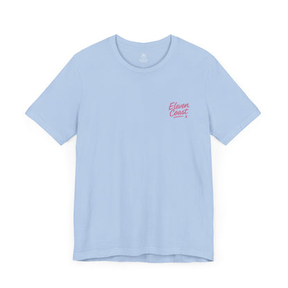 Men's Pop Pink Farniente Badge T-Shirt 