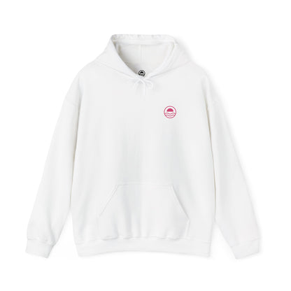 Hibiscus Floral Pink Hoodie For Men 