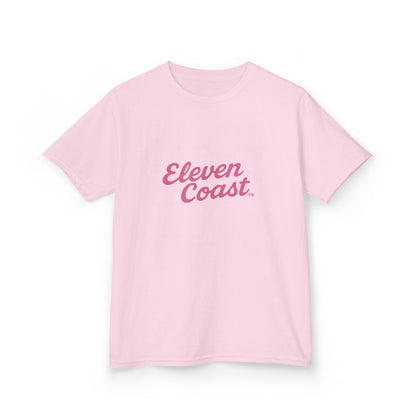 Kids Pink Script Shirt Signature Tee 