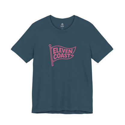 Men's Vintage Flag T-Shirt Pop Pink 
