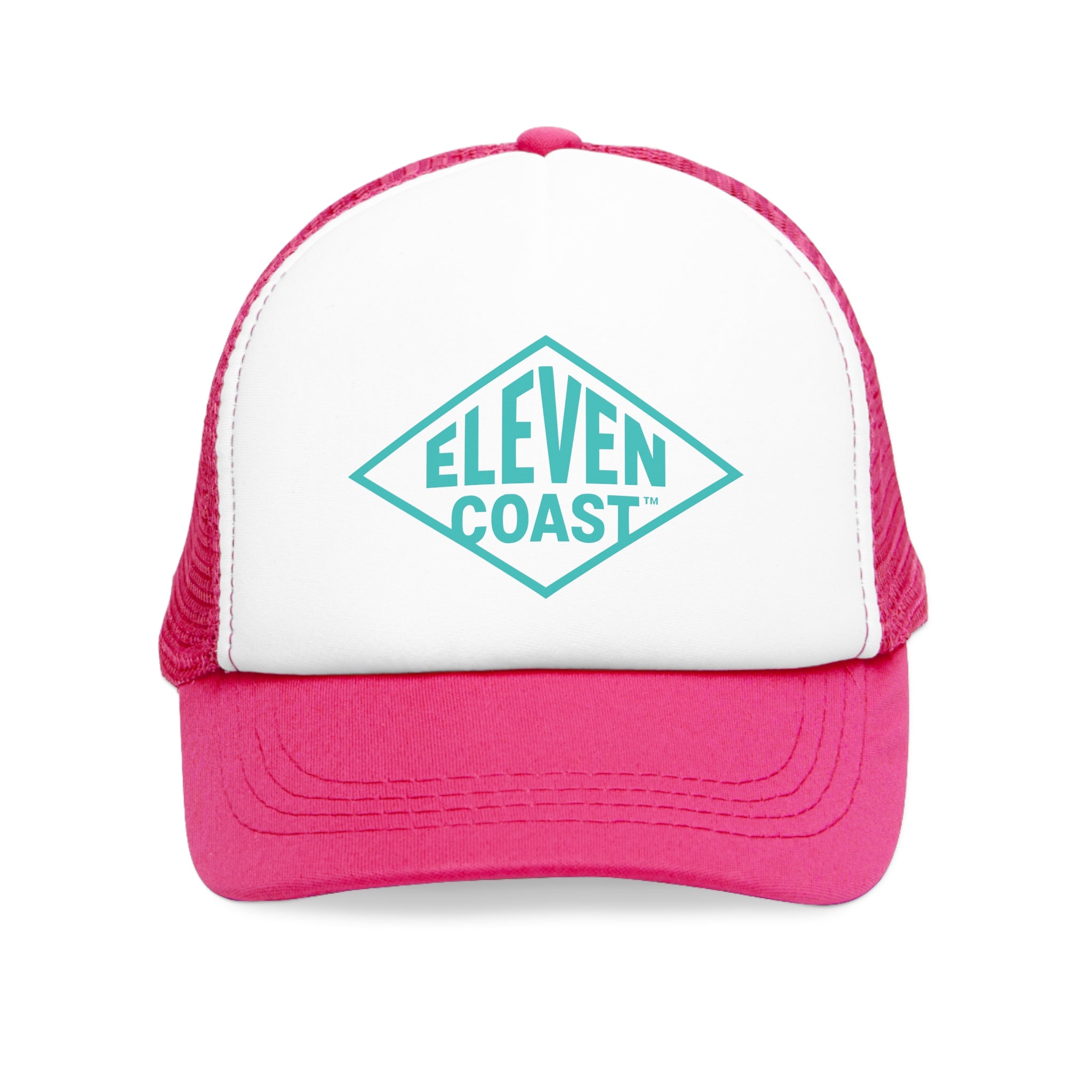 Mens Geometric Logo Mint Aqua Cap #en:color_pink,fr:couleur_rose