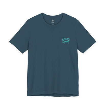 Men's Mint Aqua Farniente Badge T-Shirt 