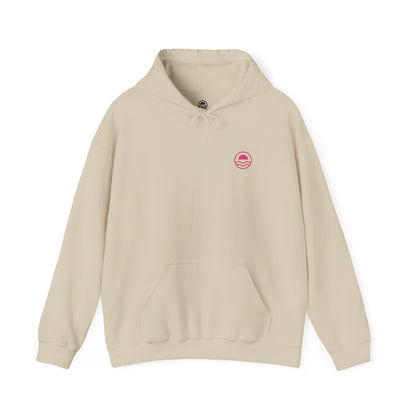 Hibiscus Hoodie Pink Women Cozy Wear 