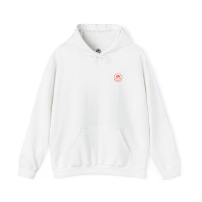 Men's Floral Orange Hoodie Warmth Comfort 