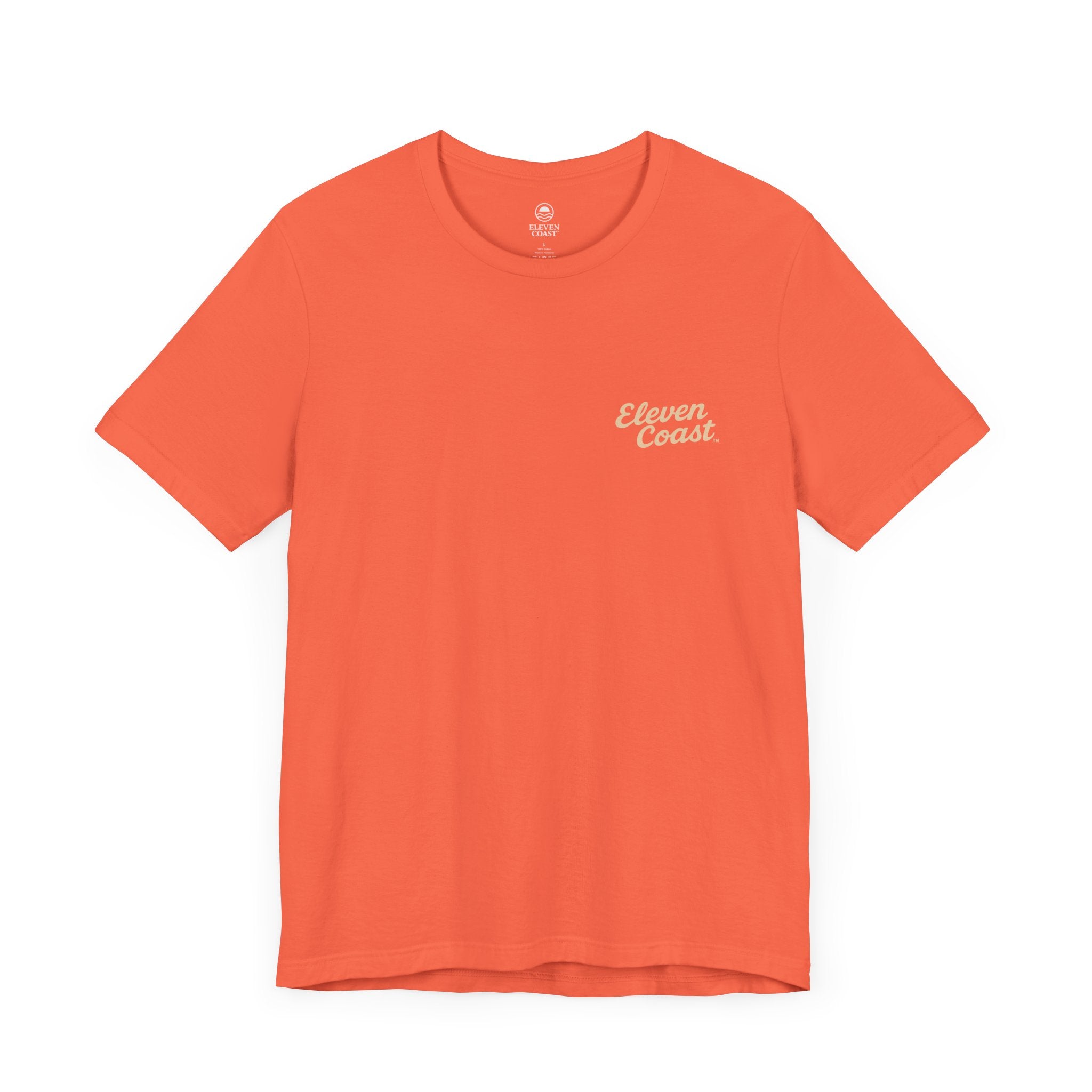 Beach Chalet T-Shirt For Women Sand Beige #en:color_coral,fr:couleur_corail
