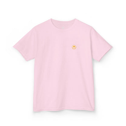 Kids Floral Hibiscus Tee Lemon Zest 