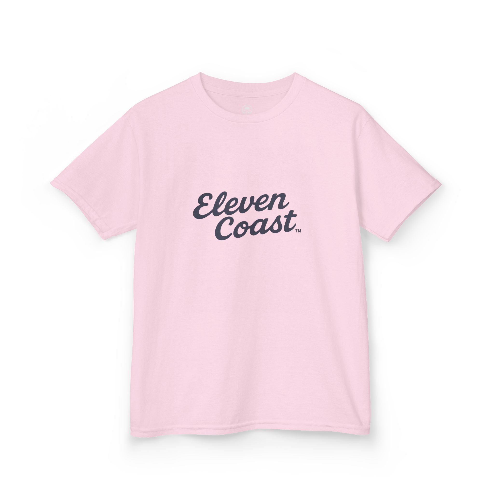 Kids Navy Script Logo Tee 