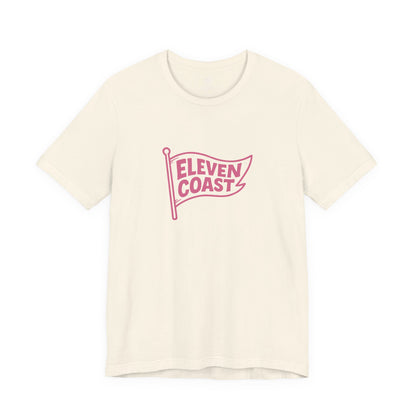 Men's Vintage Flag T-Shirt Pop Pink 