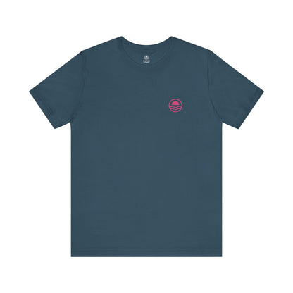 Men’s Hibiscus Floral T-Shirt Pink 