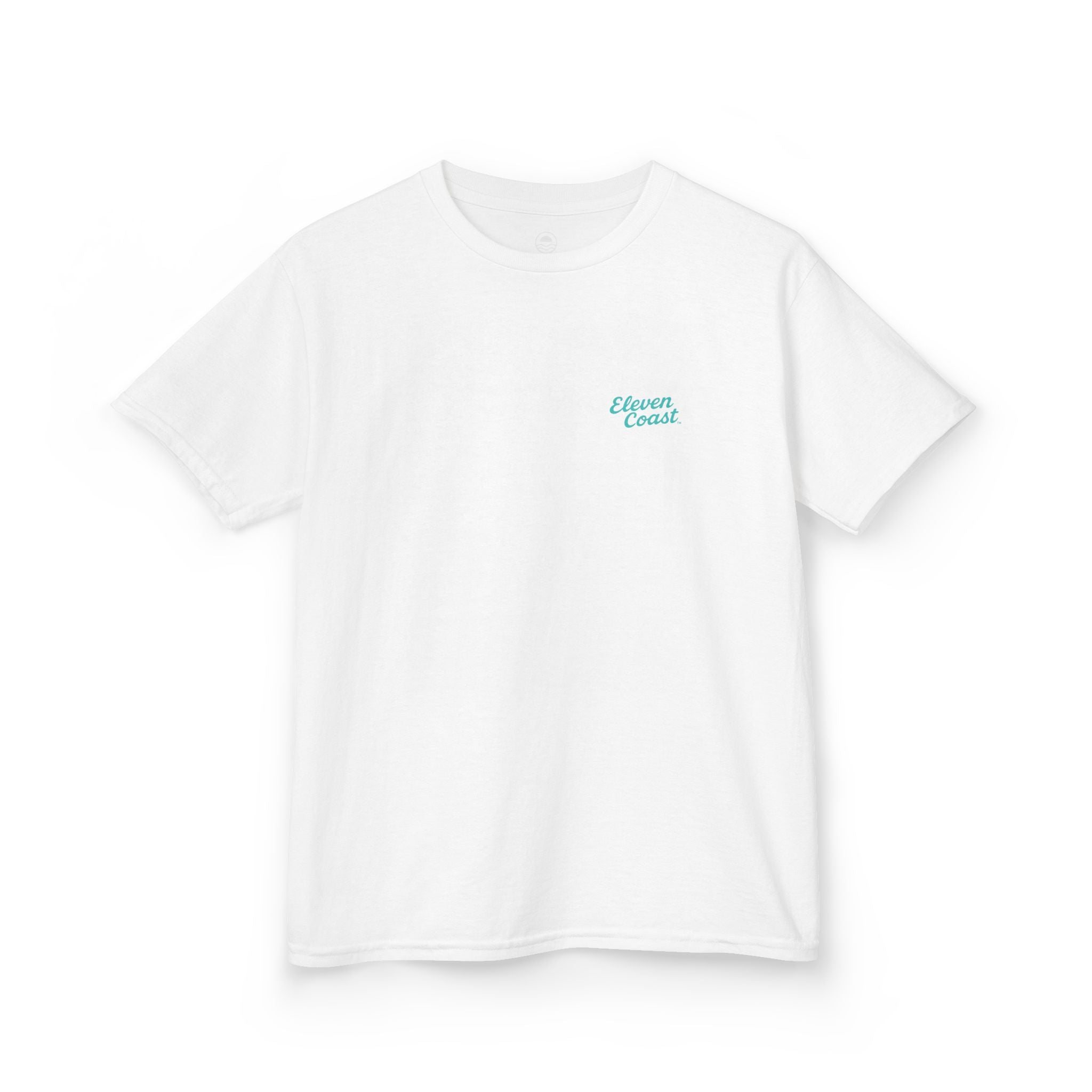 Kids Seagull Mint Aqua Tee #en:color_white,fr:couleur_blanc