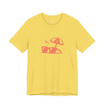 Summer Vibes T-Shirt For Women Orange 