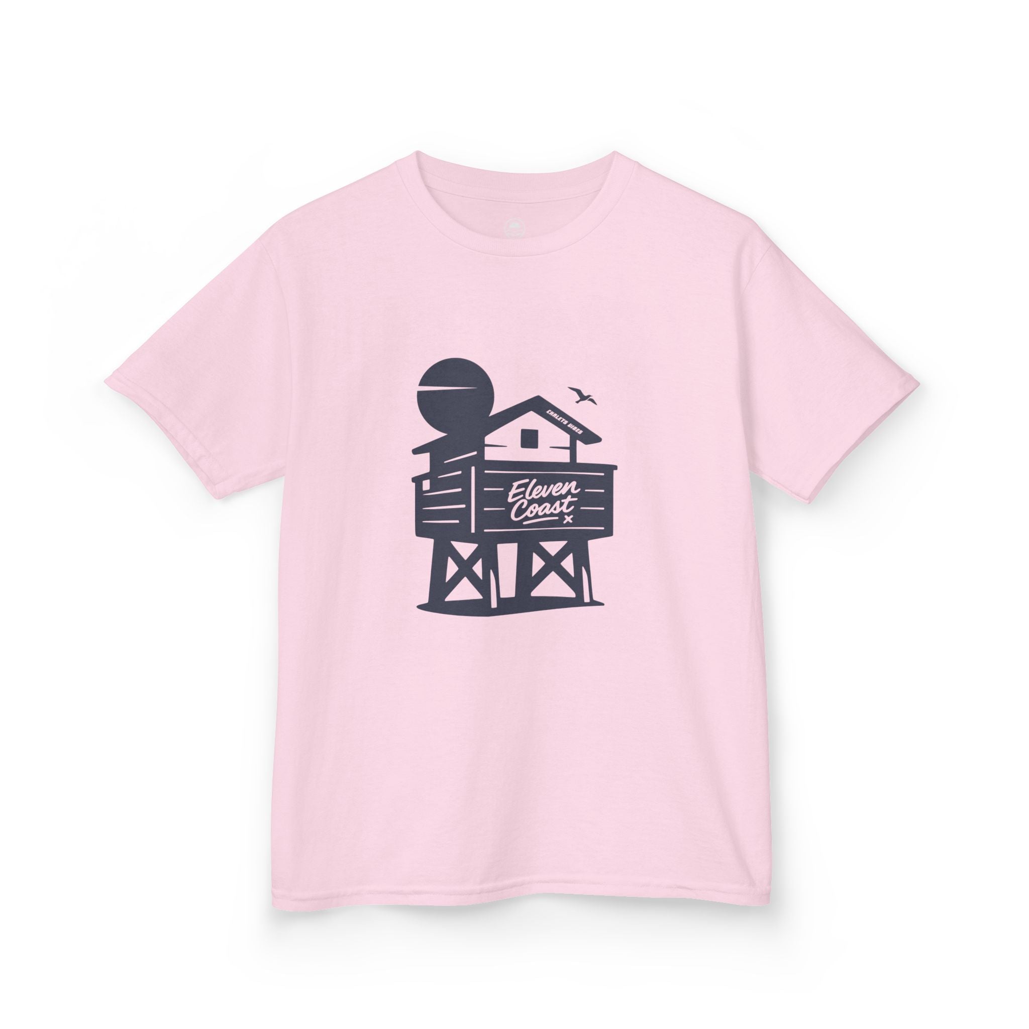 Kids Beach Chalet Tee Navy Kids 