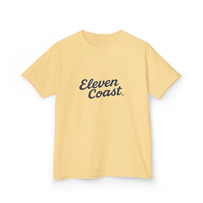 Kids Navy Script Logo Tee 