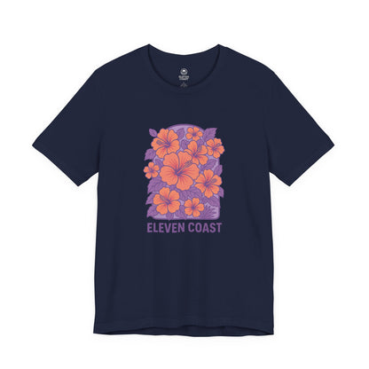Lavender Floral T-Shirt For Women 