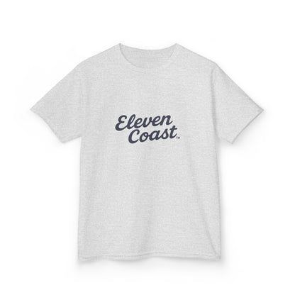 Kids Navy Script Logo Tee 