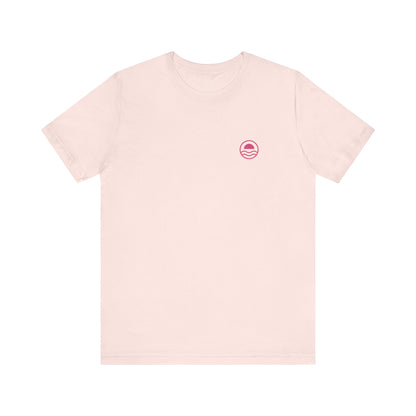 Men’s Hibiscus Floral T-Shirt Pink 