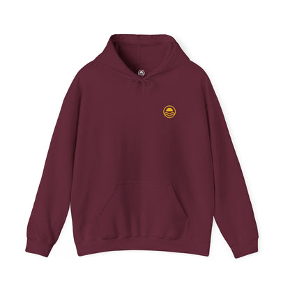Floral Hibiscus Lemon Zest Hoodie Women 