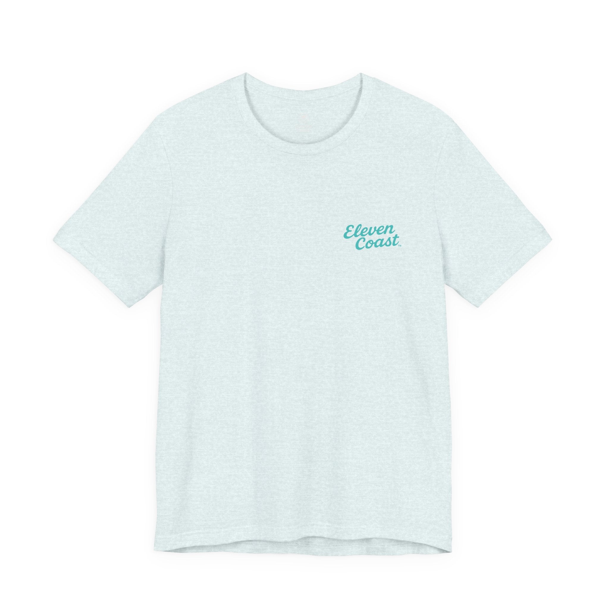 Men's Mint Aqua Surfboard T-Shirt 
